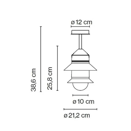Marset Outdoor Ceiling Lights*Santorini C | Outdoor Ceiling Lamp | White