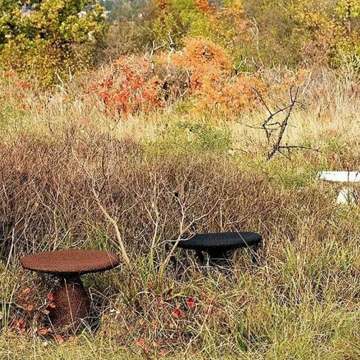 Moroso Outdoor Chairs*Shitake Stool | Black