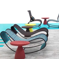 Moroso Outdoor Chairs*Shitake Stool | Brown