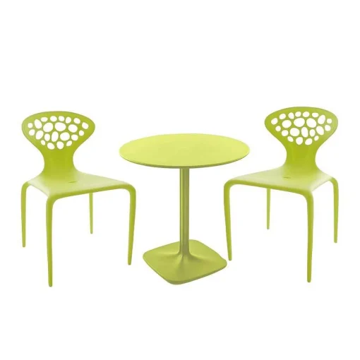 Moroso Outdoor Chairs*Supernatural Chair | Outdoor | Fluogreen-Perforated Back