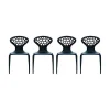 Moroso Outdoor Chairs*Supernatural Chair | Outdoor | Black-Perforated Back