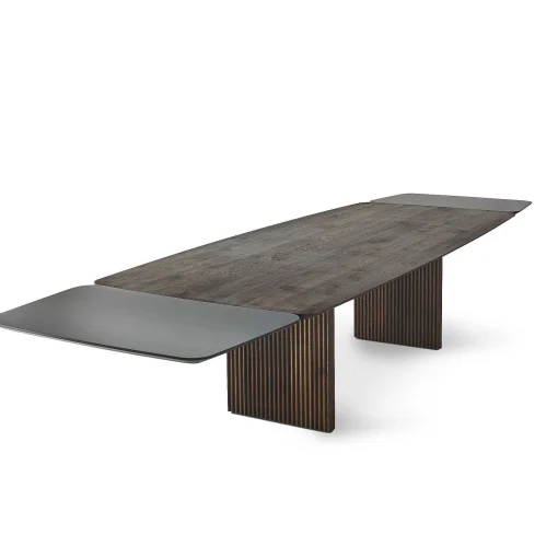 DK3 Extending Tables*Ten Table | Extensible Table | Smoked Oak