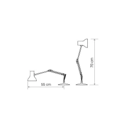 Anglepoise Pendant Lights*Type 75 | Desk Lamp - Jet Black | Ex-Display