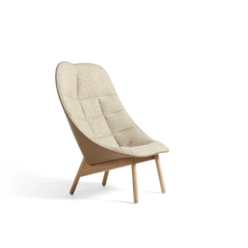 HAY Single Armchairs*Uchiwa | Armchair | Bolgheri, Lgg60 /Sense Nougat