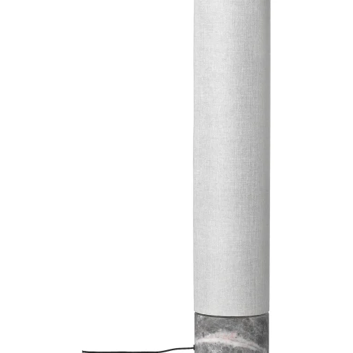 GUBI Pendant Lights*Unbound Floor Lamp | Canvas - Grey Marble/ H 80