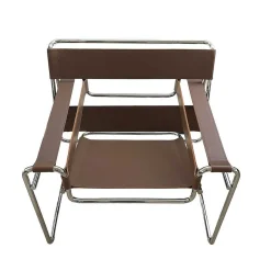 Knoll Single Armchairs*Wassily | Armchair | Chrome/Leather - Ex Display