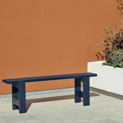 HAY Outdoor Chairs*Weekday Bench | Bench | Steel Blue